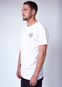 Shucka Tee - White, Short Sleeve